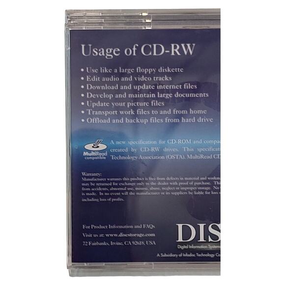 CD RW Disc 650MB 74 Min Bundle Of 3 - Picture 5 of 16